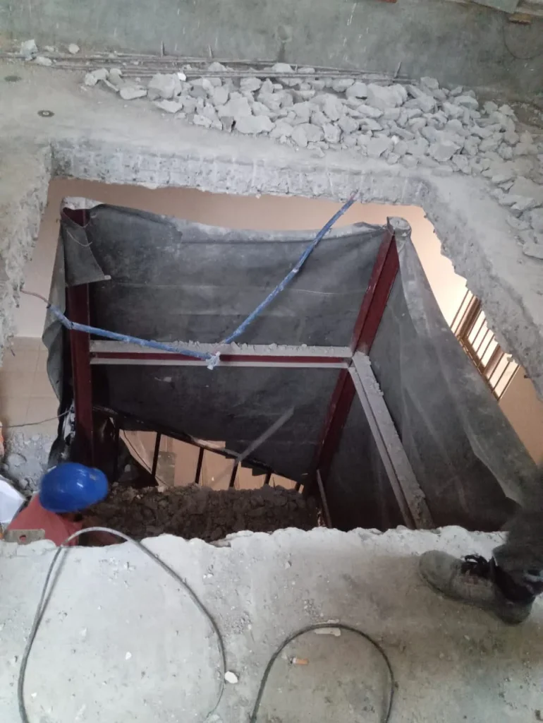 Rocket Engineering Site Execution and Core Cutting Work 109